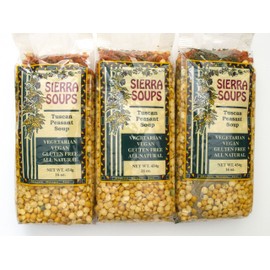 All Natural Gluten Free Vegetarian Vegan Tuscan Peasant Soup Mix Pack of 3 454 g 16 oz each