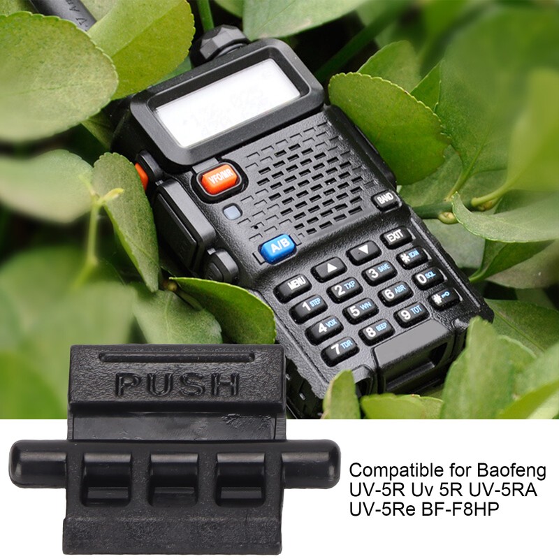 10pcs Walkie Talkie Push Button Battery Lock Hold for Baofeng