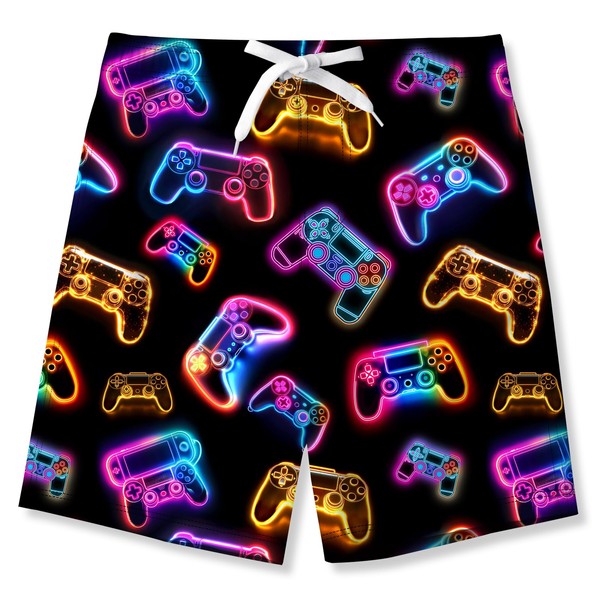 Cozople Board Shorts for Boys Quick Dry Swim Trunks 3D