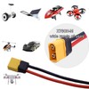 aeobdai XT60 Connection Cable with Alligator Clips XT60 Male to