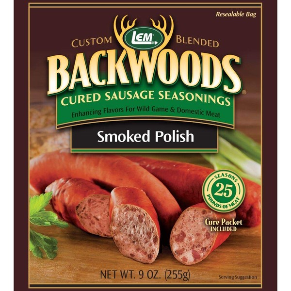 LEM Backwoods Cured Sausage Seasoning with Cure Packet