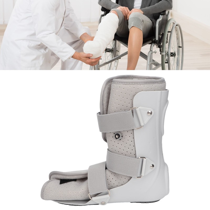 Ankle Brace Adjustable Pressure Breathable Ankle Support Walking Boot for