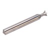 Dovetail Bit Carbide 6mm Dia Shank 4 Flutes 50mm Length
