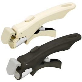 Detachable Handle Cookware Set 2 Pack Pots and Pans Replacement Handles Heat Resistant & Ergonomic Grip Compatible with Most Non-Stick Pans, Skillets & Pots (Beige and Black)