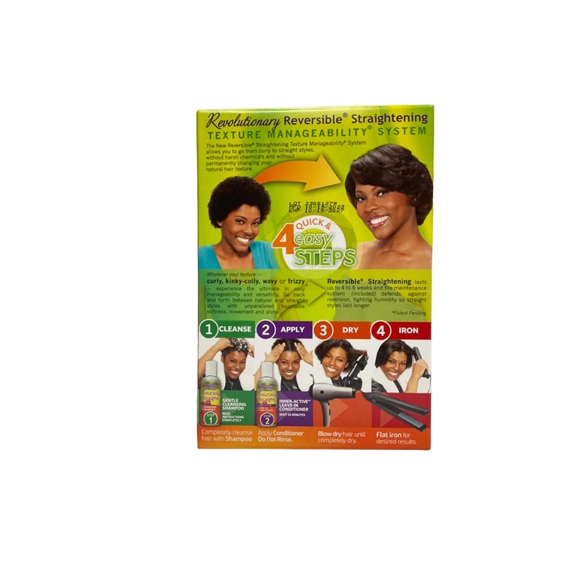 4 set Beautiful Textures Naturally Straight Texturizer Kit, 25.6 Oz