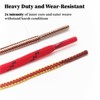 Premium Round Boot Laces [1 Pair] Heavy Duty Shoelaces for
