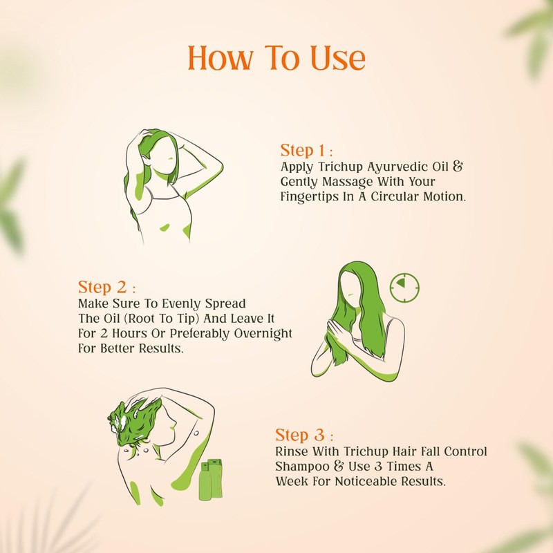 TRICHUP Trichup Hair Fall Control Herbal Hair Oil (200 ml