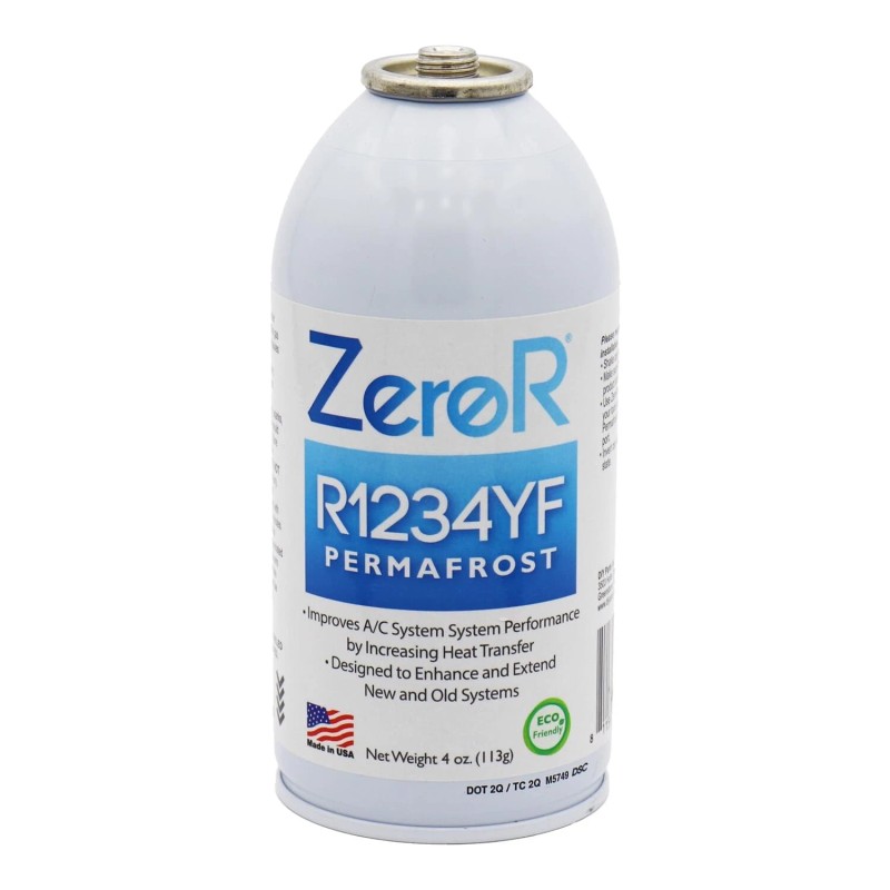 ZeroR® Permafrost for R1234YF AC Systems 5 Cans + 24"