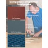 Diamond Shape 125 mm Sanding Discs 80 Grit, Pack of