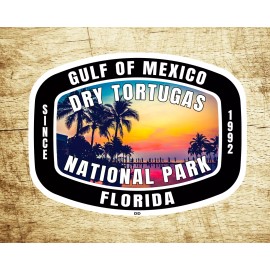 Dry Tortugas National Park Decal Sticker Fort Jefferson Vinyl Gulf Of Mexico