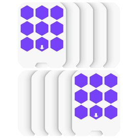 PTHOBEK 5 Pack Refill Glue Cards for FT, Indoor Fly Trap Plug-in Insect Trap Replacement Mosquito Sticky Glue Boards.