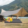 Folding Camping Table Aluminium Alloy Desktop Portable Outdoor Camping Table
