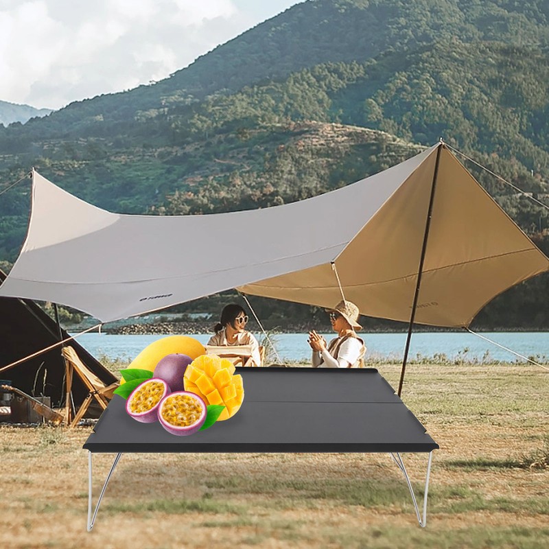 Folding Camping Table Aluminium Alloy Desktop Portable Outdoor Camping Table