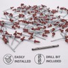 SKIR'CO Pack of 100 blind rivets painted 3.2 x 8