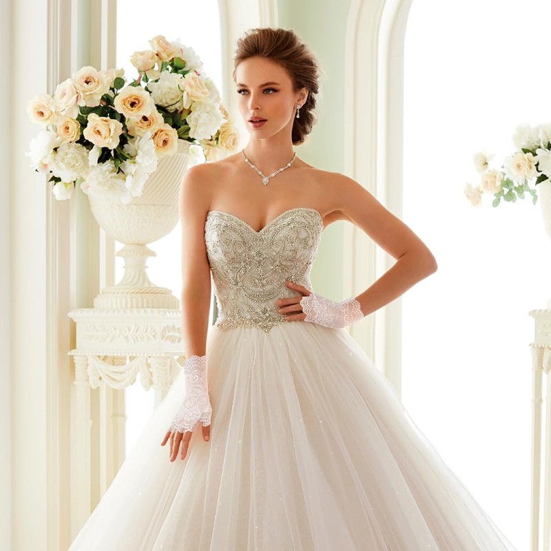 zavehony Fingerless Gloves,Lace Gloves