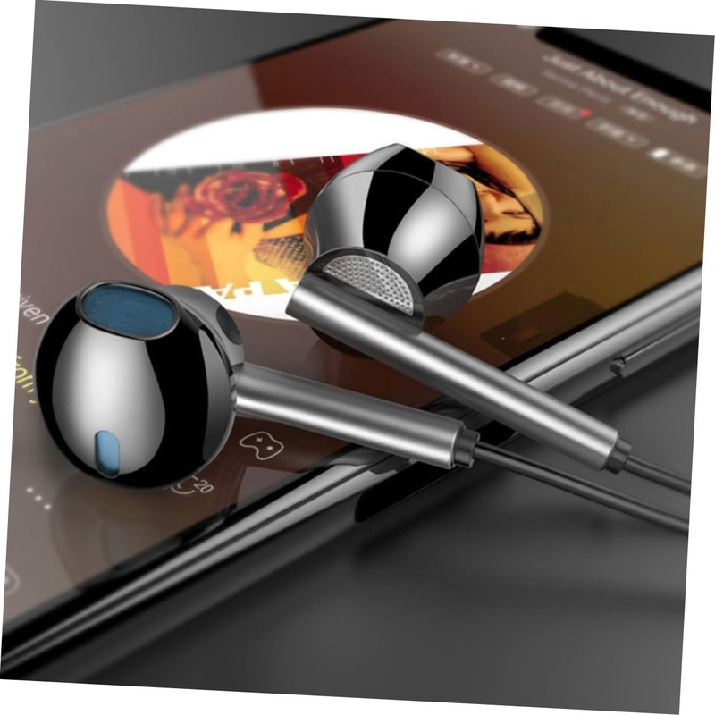 KONTONTY 1pc Gaming Earphone with Microphone Heavy Bass in Ear