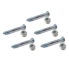 Rollers, Belts, Bearings, Pulleys and Much More- Replacement for (Pack of 5) Shear Pin Bolt & Nut for John Deere Snowblower 828D, 924DE, 1032D