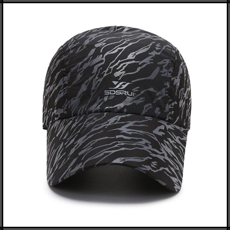 White Fang CA578 Cap, Hat, Zebra Pattern, Logo, English Letters,