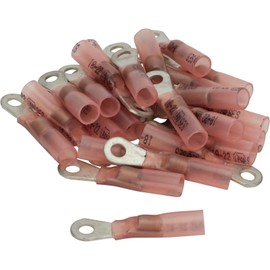 Pico 2811G 22-16 AWG Electrical Wiring Solder Seal Heat Shrink #8 Ring/Eye Terminals 25 per Package