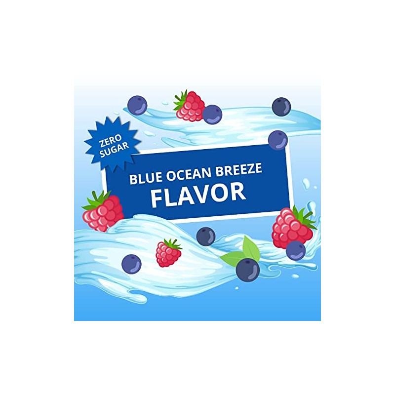 Wyler's Light Island Punch, Blue Ocean Breeze, 10 CT (Pack