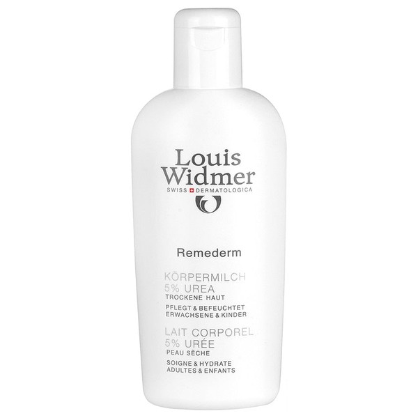 Louis Widmer Remederm Body Milk 5% Urea Lightly Scented 200 ml