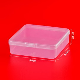 MEISH 10pcs Playing Card Box Clear Plastic Card Deck Box Storage Box Card Holder Card Storage Case for Poker Game Cards