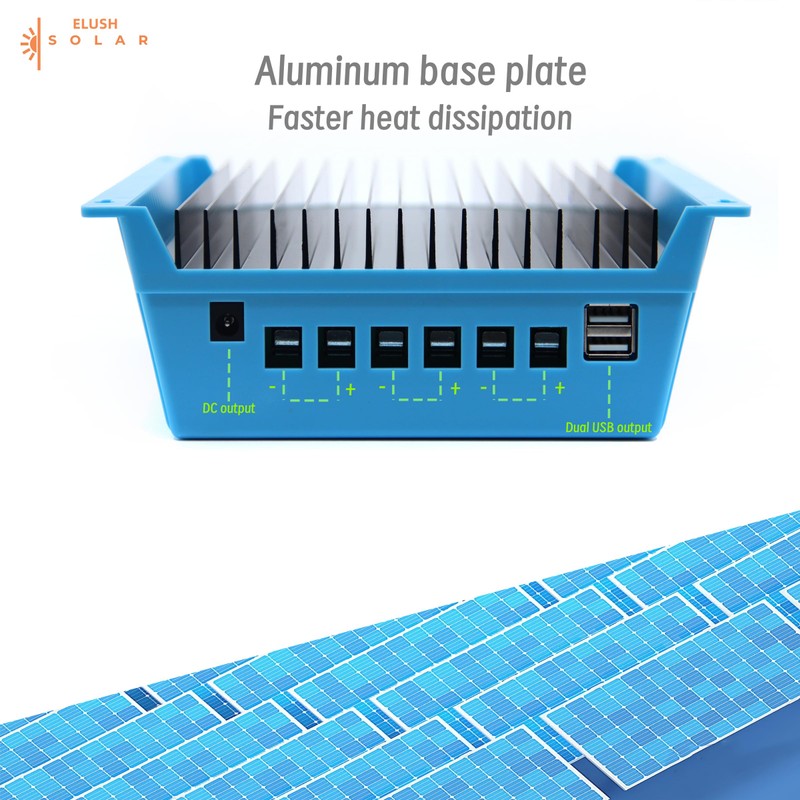 Upgraded 100A MPPT Solar Charge Controller 12V 24V 36V 48V