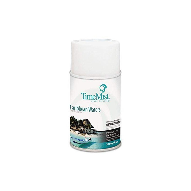 TimeMist Premium Metered Air Freshener Refills - Caribbean Waters -