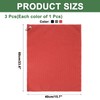 PATIKIL 24"x16" Microfiber Golf Towel, 3 Pack Tri-Fold Golf Towels