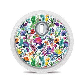 FreeStyle Libre 3 Sensor Stickers – Set of 10 "Flowers" – Stickers for Sensors | Diasticker®