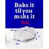 Betty Crocker Pizza Maker Plus, 12" Indoor Electric Grill, Nonstick