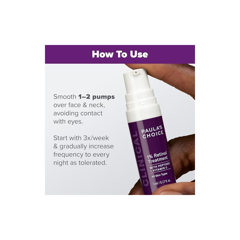 Paulas Choice Clinical 1 Retinol Treatment with Peptides Vitamin C