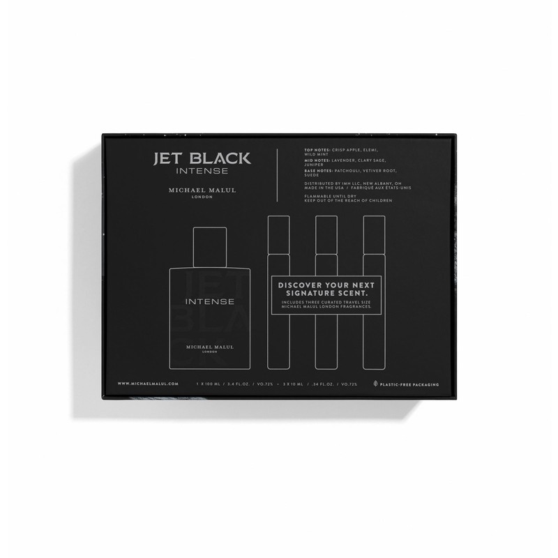 Michael Malul Jet Black Intense Eau de Parfum Gift Set
