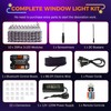 BEAMNOVA 100Ft RGB LED Strip Lights Kit, Remote, Bluetooth Mobile