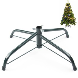 MNKXL 16 Inch Christmas Tree Stand for 4 to 10ft Christmas Trees,fits 0.9 inch Pole,Folding Christmas Tree Stand