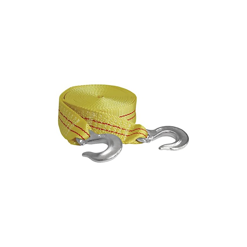 K Tool International Tow Strap with Forged Hooks 2in. x
