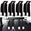 ANBEEISS 4 PcsCar Seat Back Double Hook, Car Headrest Hooks