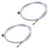 Semetall Faucet Water Supply Lines 2 Pack Stainless Steel Faucet