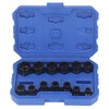 13Pcs Bolt Nut Remover Professional Bolt Nut Extractor Socket Set