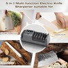 Ceelpeopar Professional 3-Stage Electric Knife Sharpener for Kitchen Knives, LCD