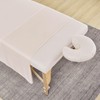 Kesfey 3 Piece Microfiber Massage Sheet Set Including Massage Flat