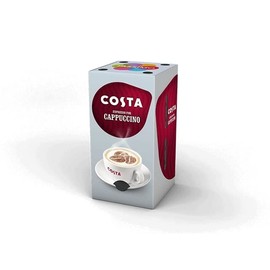 Tassimo Costa Cappuccino Coffee Pods, Pack of 8