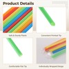 400 Pcs Jumbo Smoothie Straws, Disposable Drinking Straws, Colorful Boba