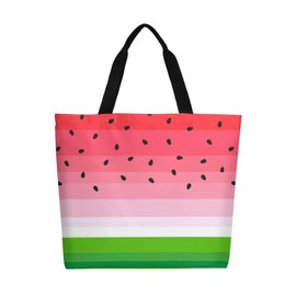 Muishi Canvas Tote Bag Large Women Casual Shoulder Bag Handbag Reusable Beach Shopping Grocery Bag For Outdoors, Multicolor26, 16*20*6 inch
