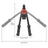 JiGiU 2 in 1 Rivet Nut Tool Rivet Gun, Professional