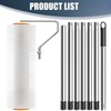 9 Inch Self Leveling Spiked Roller with Extended Adjustable Handle