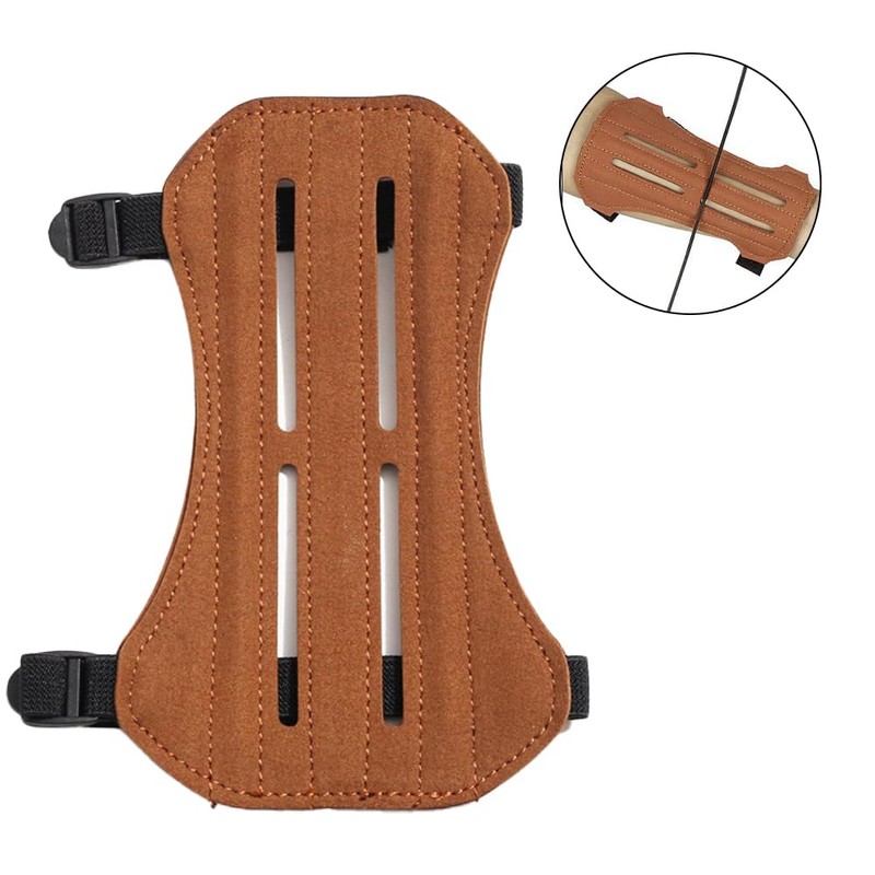 Archery Arm Guard,Adjustable Magic Strap Shooting Arm Guard for Professionals
