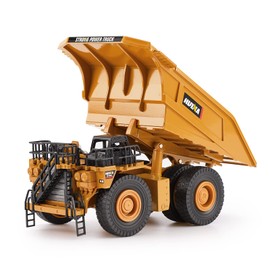 1/40 Scale Diecast Heavy Metal Dump Truck, Metal Construction Vehicles Trucks Toys for Boys Kids