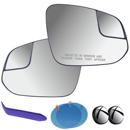 EAP Pair of Passenger & Driver Side Mirror Glasses Compatible with Toyota RAV4 2013-2025, 4runner 2014-2024, Tacoma 2016-2023, Heated with Spotter 879310R200 8793142D40 8793142D50 879310R210 TO1325174