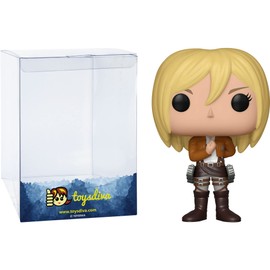 Christa Lenz: P o p ! Animation Vinyl Figurine Bundle with 1 Compatible 'ToysDiva' Graphic Protector (460-35681 - B)